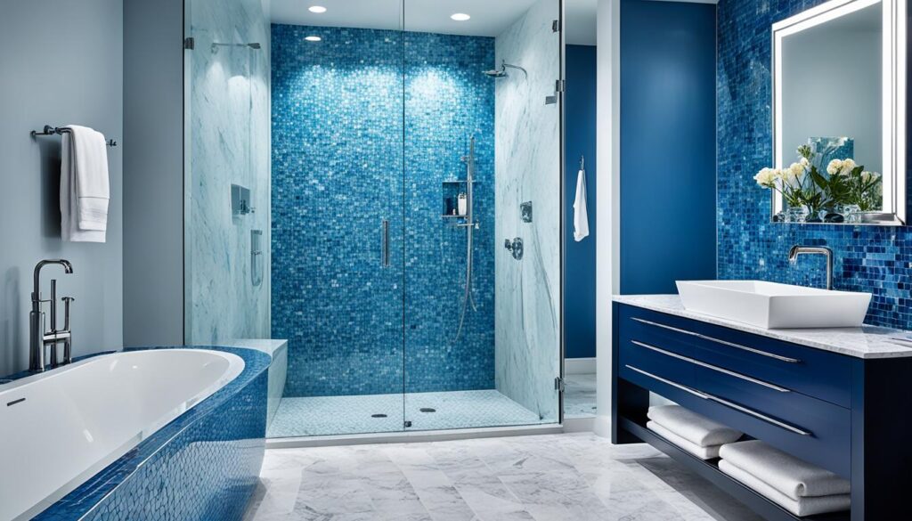 Blue Bathroom