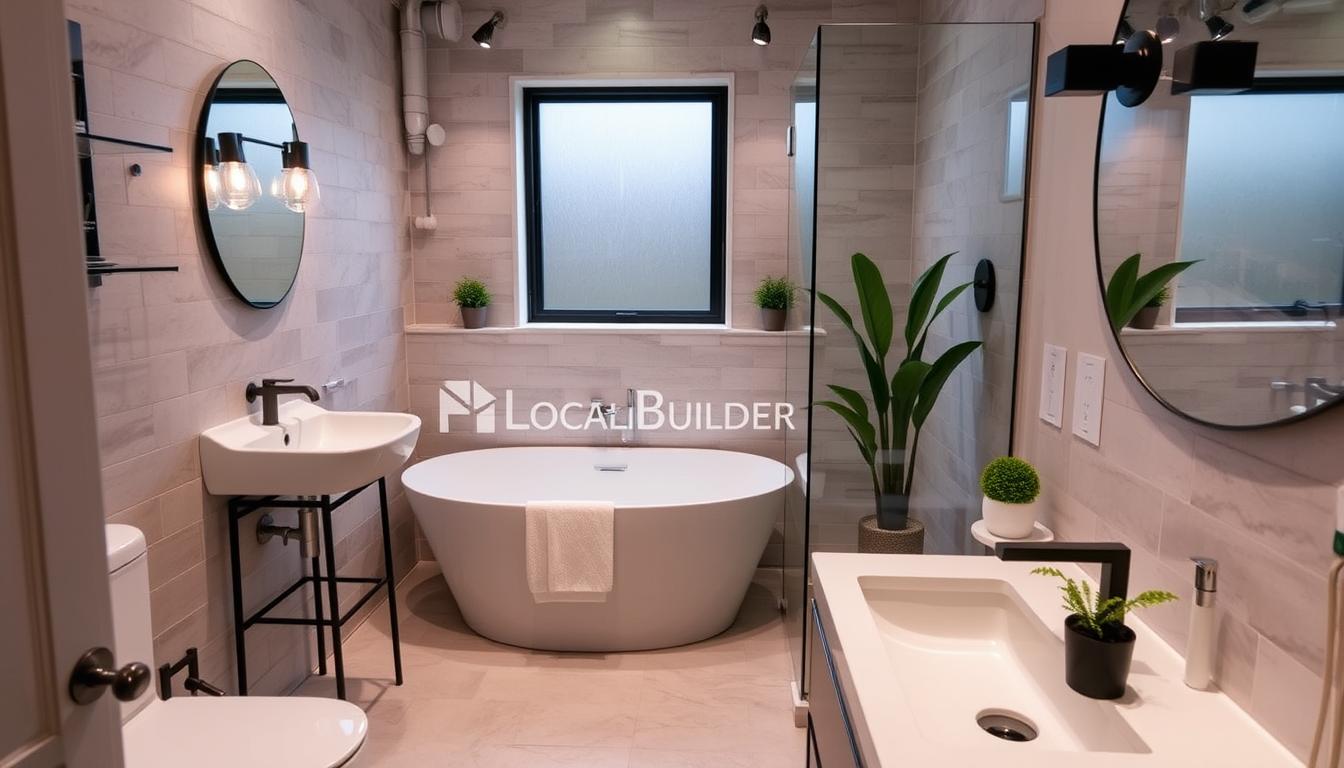 Average cost to remodel a small bathroom