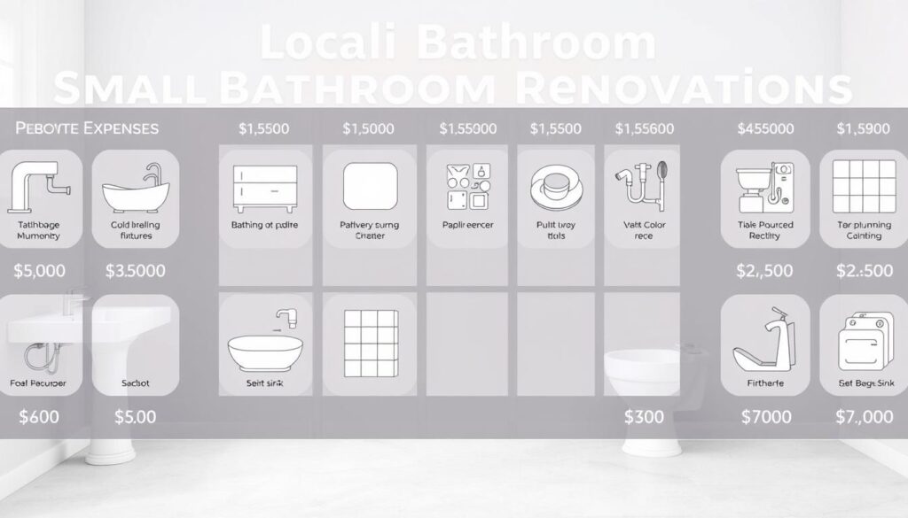 small bathroom renovation expenses