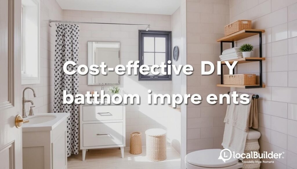 cost-effective DIY bathroom improvements